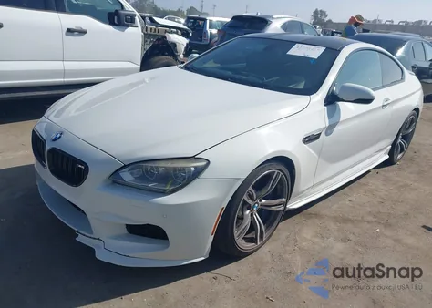 2013 BMW M6 из США, поврежденный, VIN WBSLX9C57DC968615